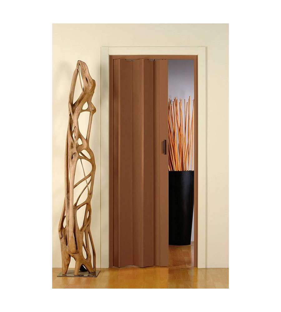 Porta a Soffietto Monica - Noce - 83x214 cm