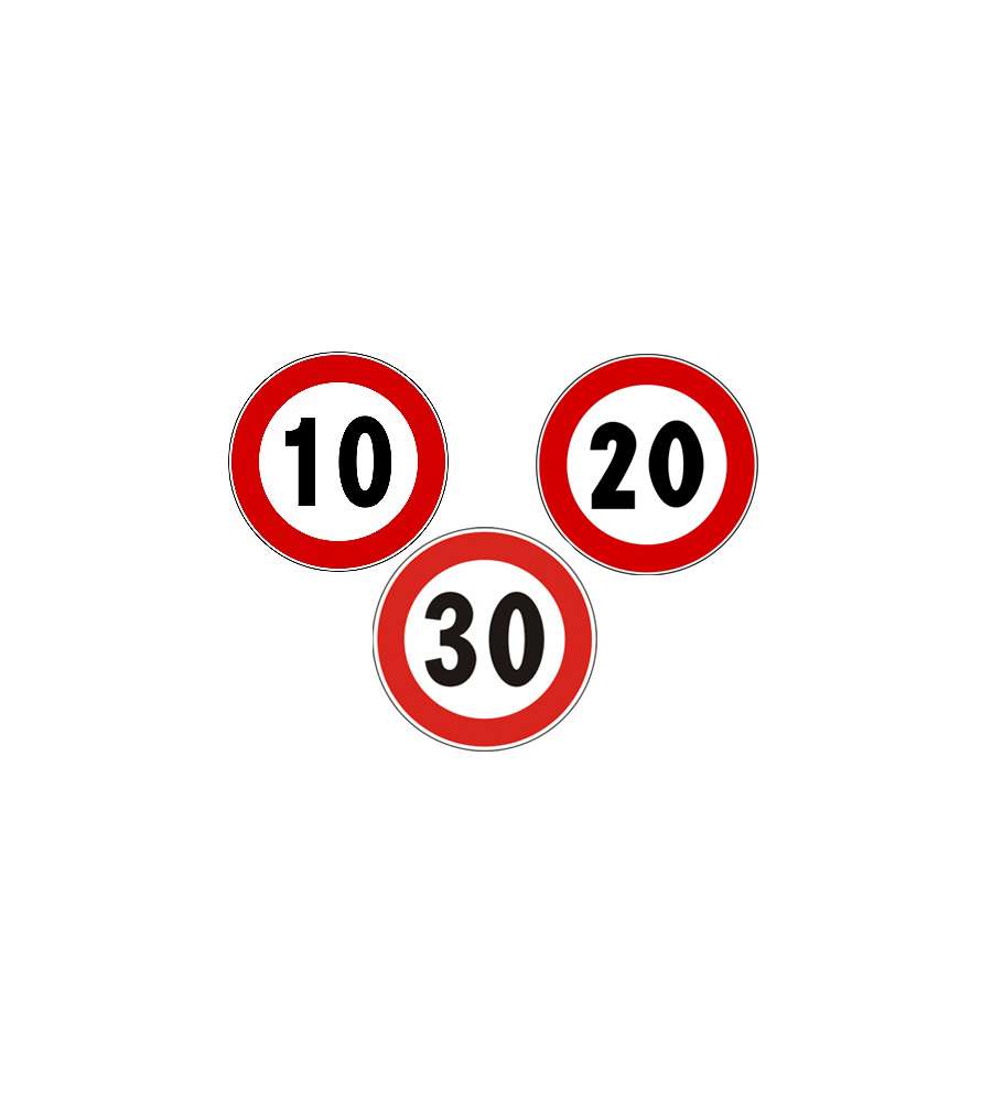 Segnali Limite Di Velocita' 30 Km/H