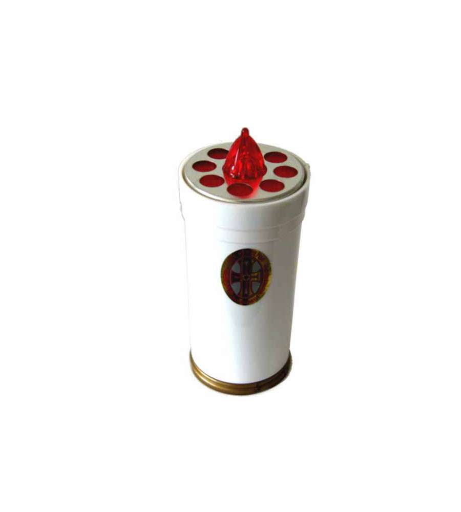 Cero Votivo Lumi Batteria Gg 60  Big   Rosso  Ater