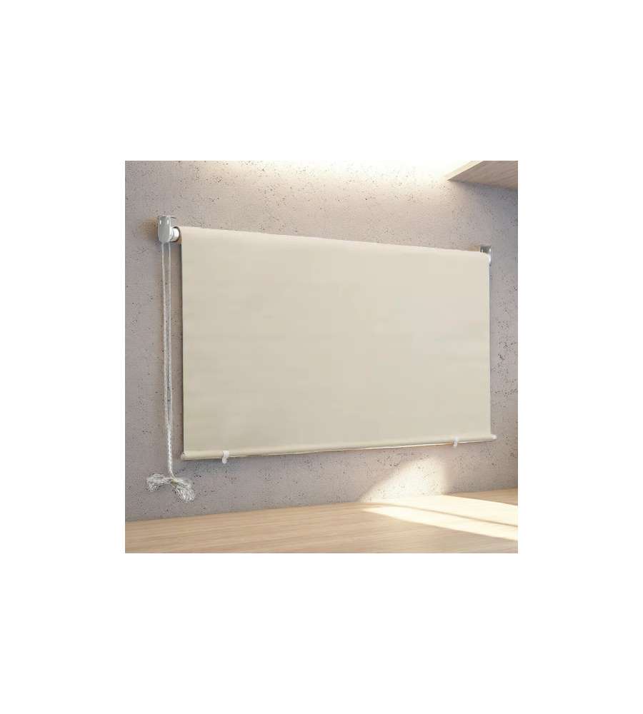 Tenda da Sole a Caduta 250x150 cm Beige - Avvolgibile con Rullo in Alluminio