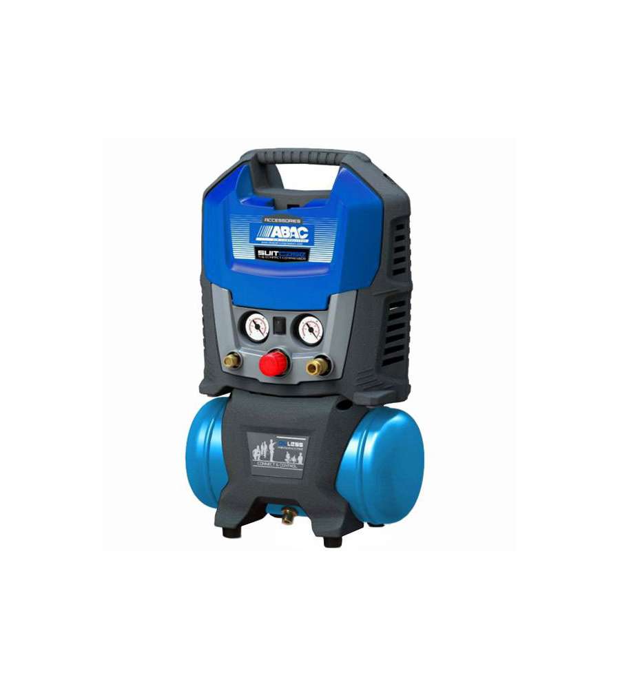 Compressore 6 litri Hp1,5 M C1 Suitcase 6 Oilless Abac