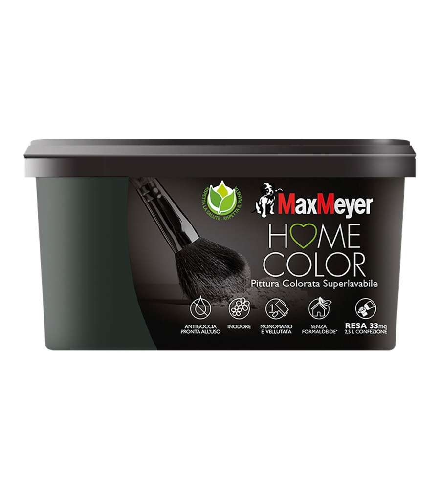 Idropittura superlavabile Home Color Nero