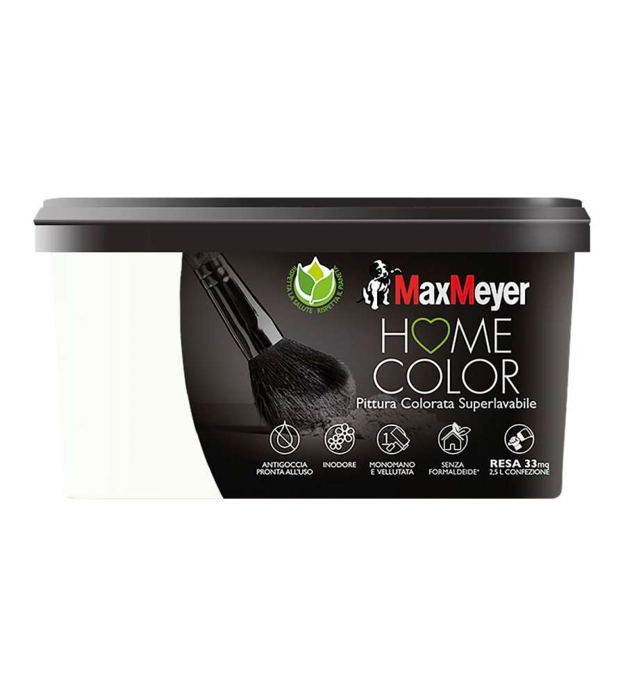Max Meyer Idropittura Superlavabile Artico 2.5 L - Finitura Vellutata