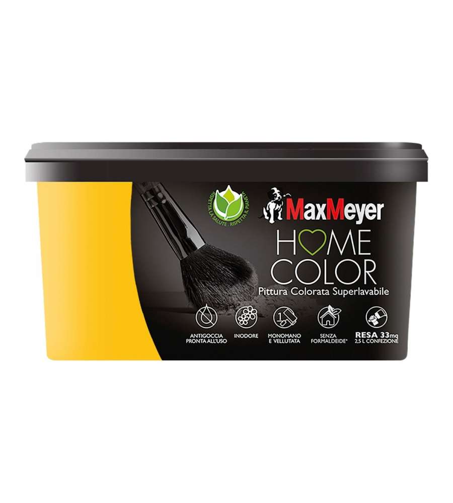 Max Meyer Idropittura Superlavabile Soleado - 2.5 L per Interni