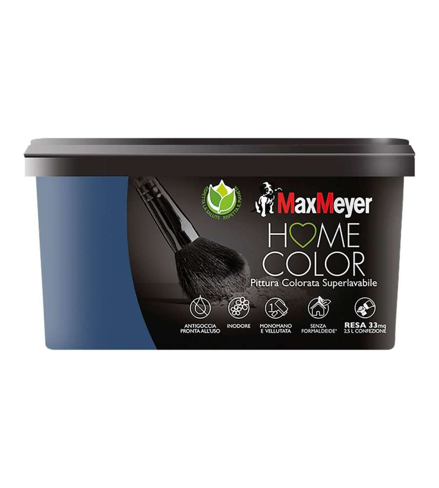 Max Meyer Idropittura Home Color Notte - Superlavabile 2.5 L