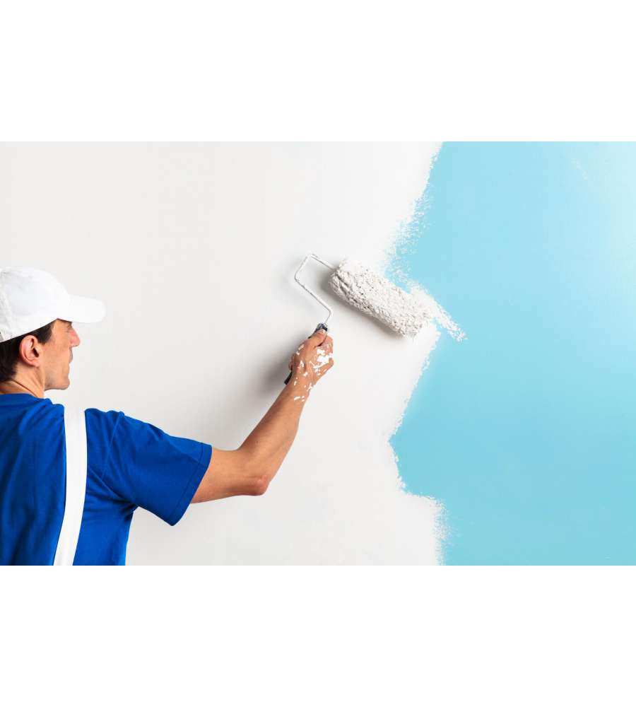 Max Meyer Pittura Murale Lavabile Bianca Opaca 14L - Finitura Pregiata