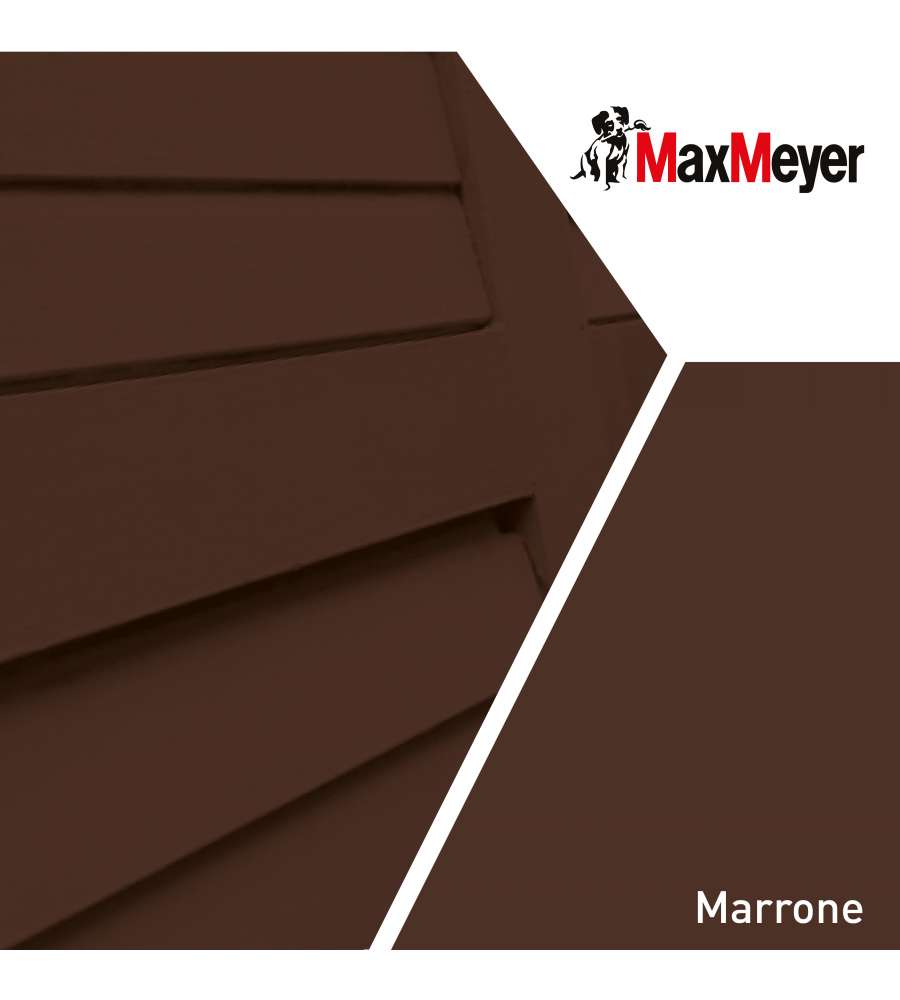 MaxMeyer Smalto a Solvente Brillante Marrone R8016 0,125 l