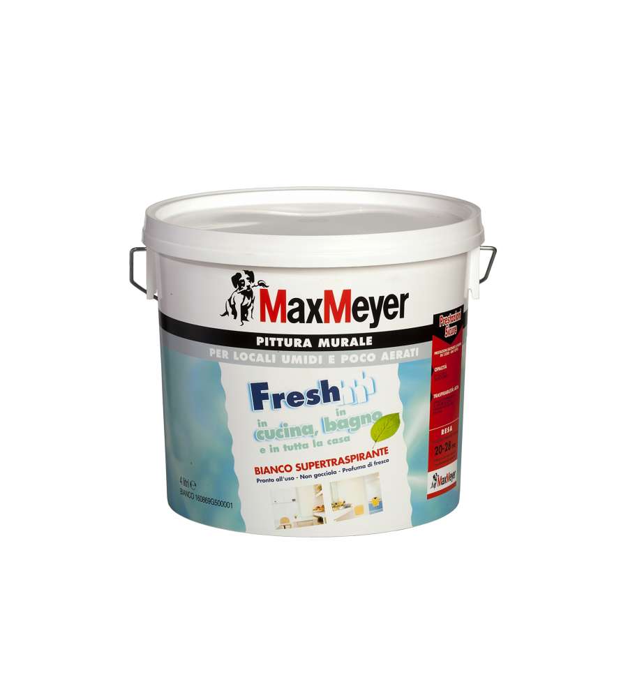 Pittura Fresh Super Traspirante Bianco 4 l