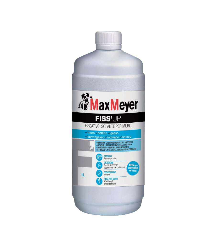 MaxMeyer Fissativo Isolante - Incolore - 1 Litro
