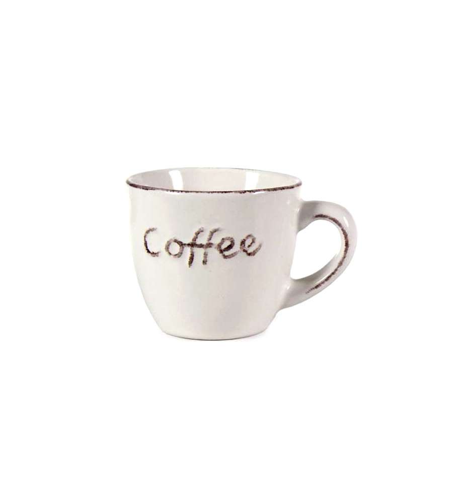 Tazza Caff Ceramica Coffee Pz 6 Bellintavola