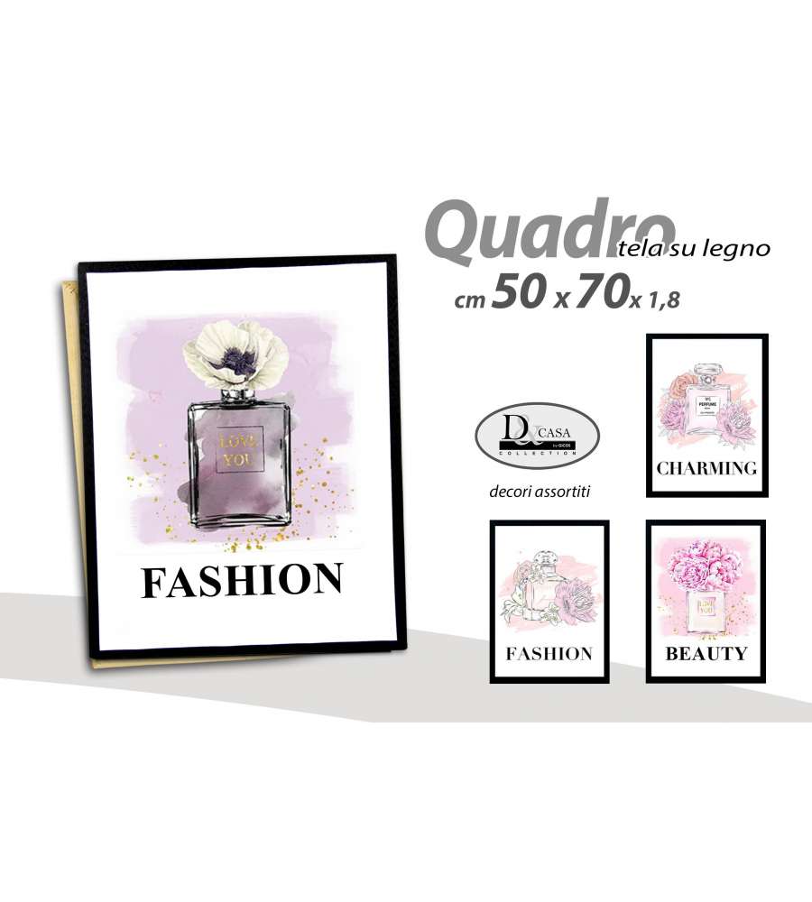 Quadro tela Fashion