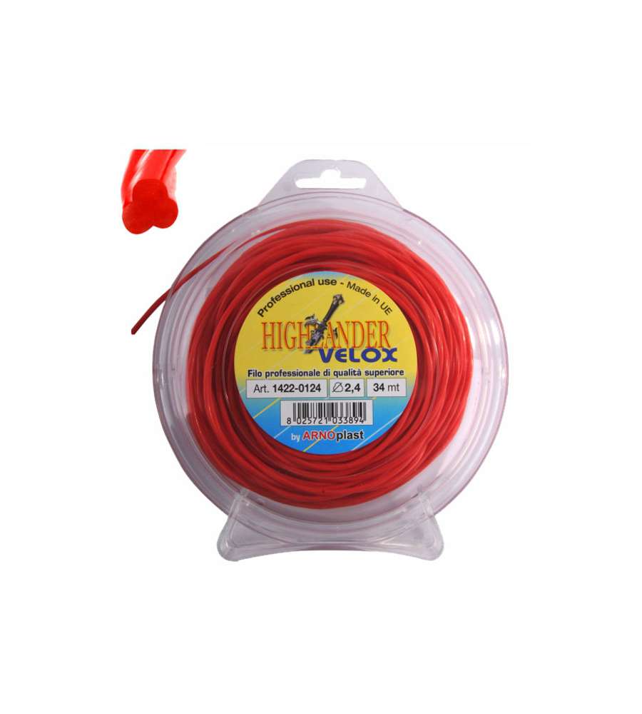 Filo Nylon Trilobato Mm 2,4 M 34 Highlander