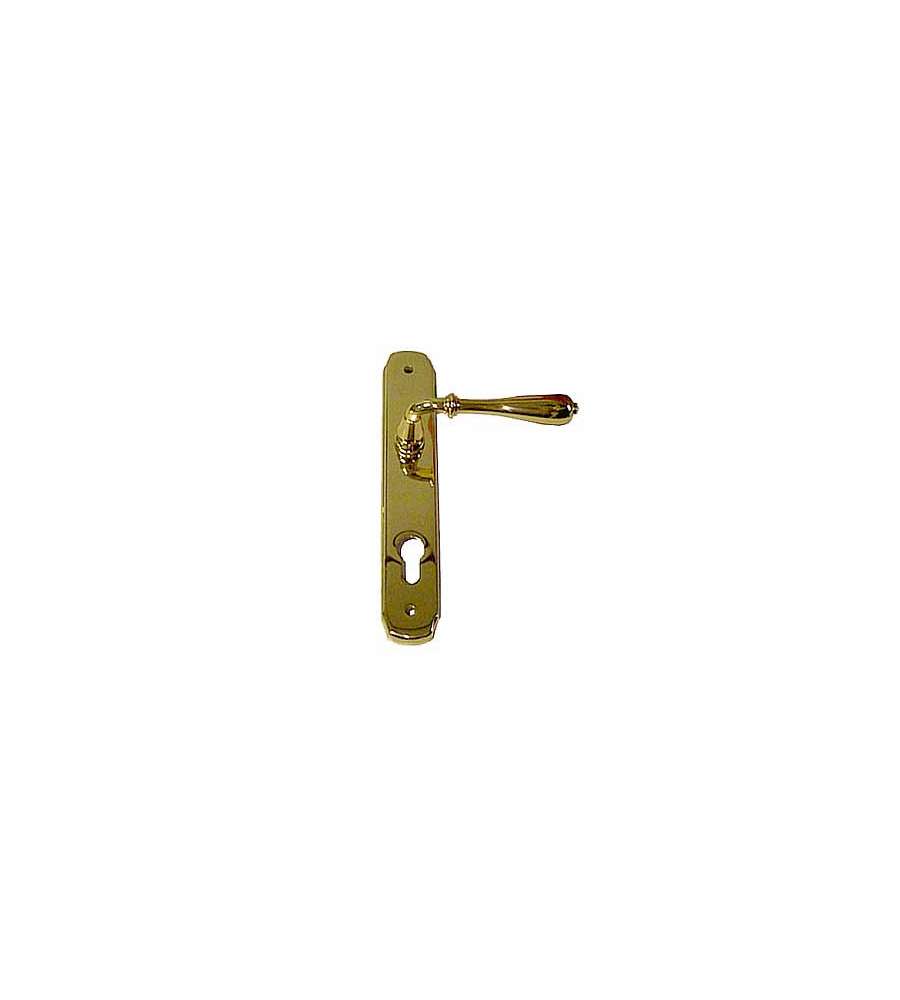 Maniglia Novecento Ott Lucido Placca 8X85 Yale