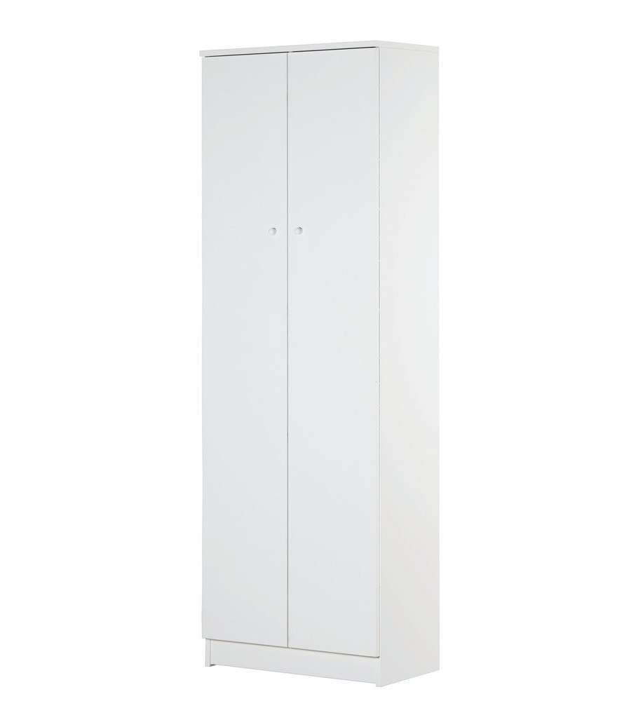 Sarmog Armadietto Multiuso 2 Ante Bianco Liscio 1825x621x343 mm - 3 Ripiani Regolabili - Struttura 16 mm