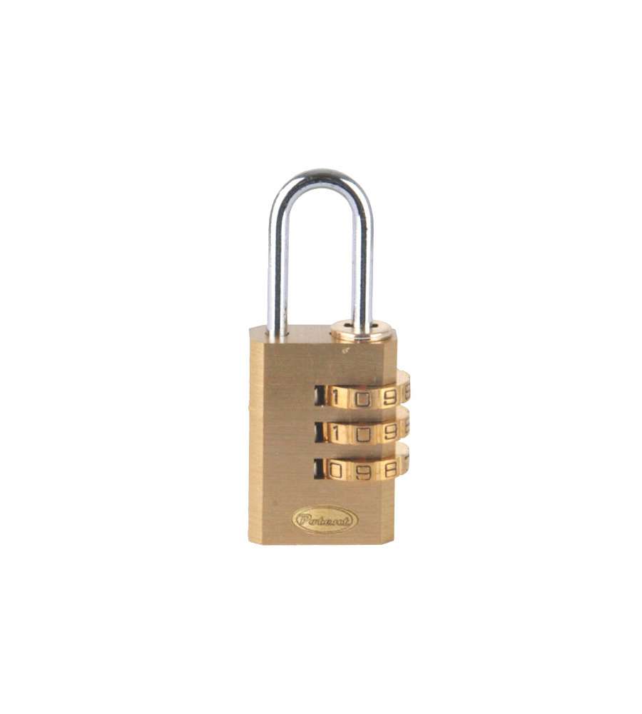 Lucchetto Ottone Mm 20 Combinazione         Potent