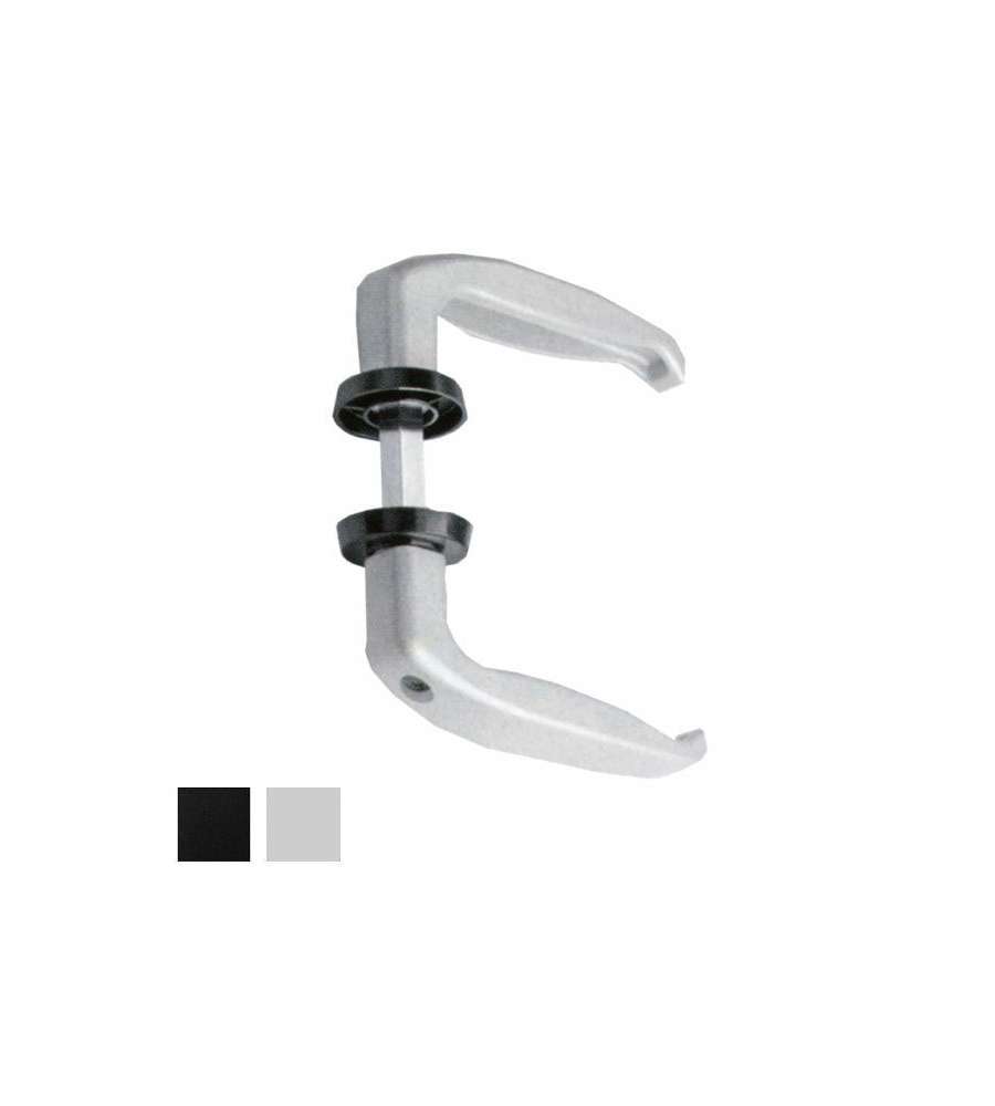 Maniglia Cancelli Vite Nera 40X50           210 Fc