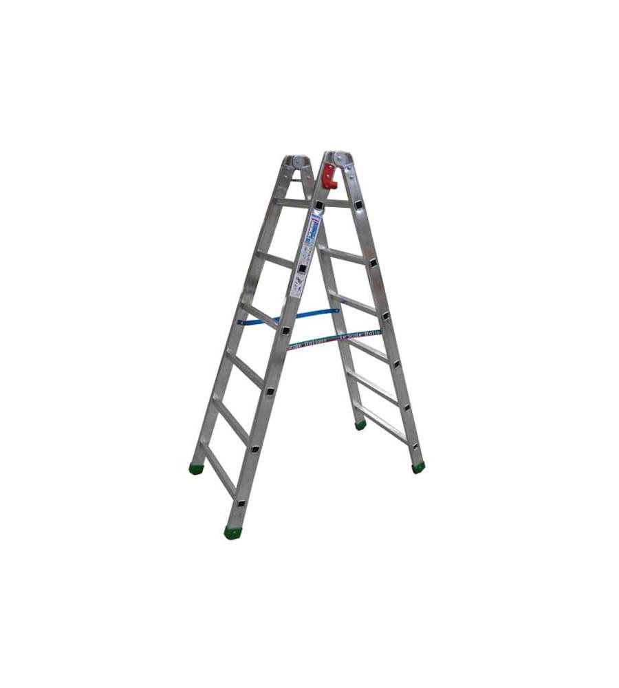 Scala in Alluminio Doppia Salita Professional 1 8 gradini  Facal