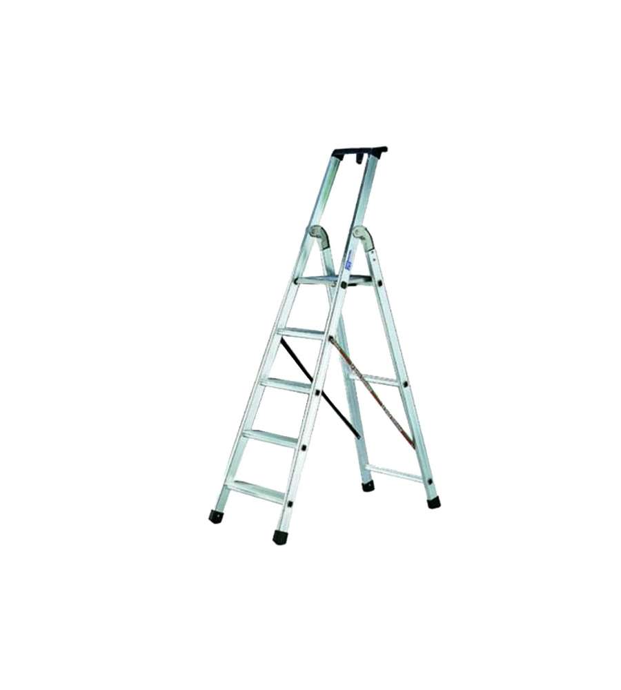 Scala Domestica Alluminio Quadra Gr. 4       Facal