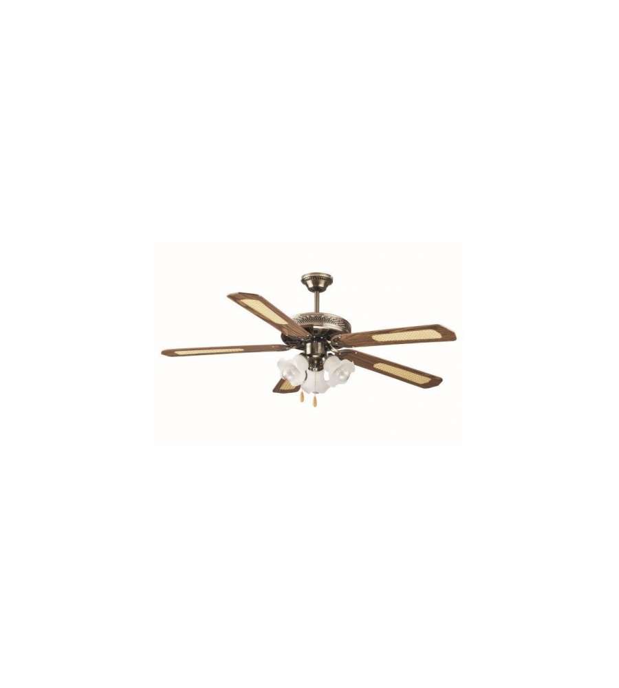 Galileo Ventilatore a Soffitto - Legno - Diam. 130 cm