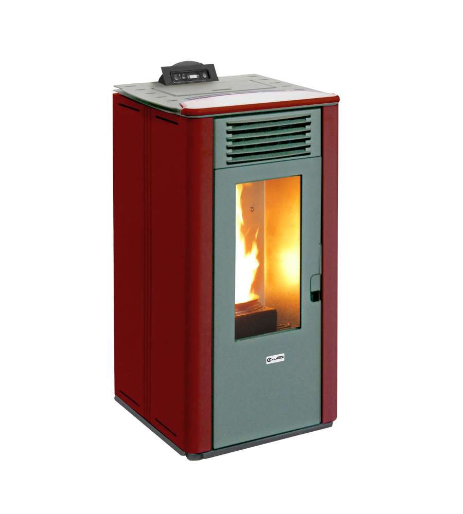 Stufa a pellet Design 8,7 kW Bordeaux