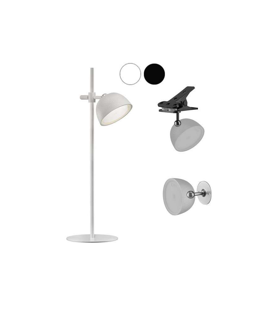 Lampada Tavolo Dimmerabile Magnetika Nera Shot