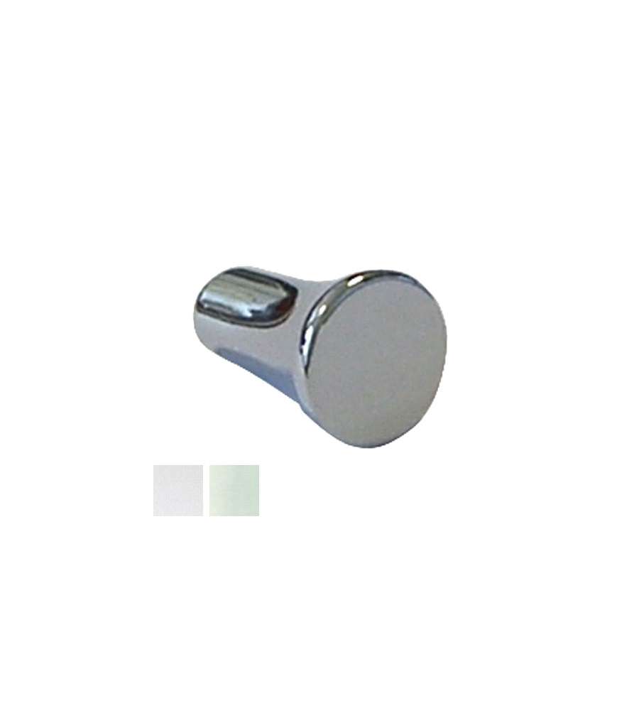 Pomolo Conico Zama Cromo Opaco  12     23817 Gamet
