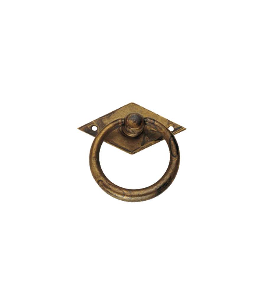 Maniglia Ciondolo Mostrina Ot Antico 50X33 2828 Ms
