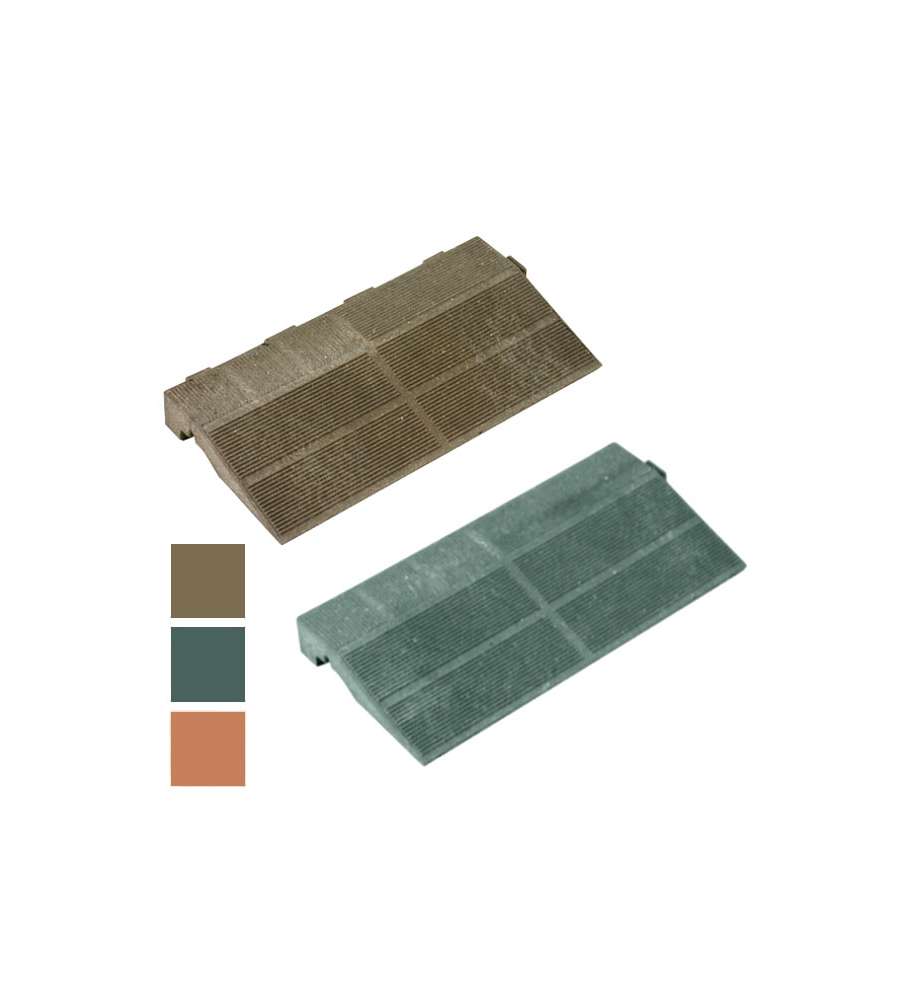 Bordo Piastrelle Lepla' Pvc/Legno Beige 40X11X5 F