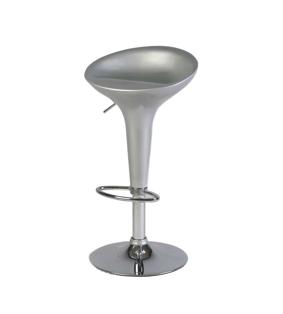 Sgabello Abs Grigio