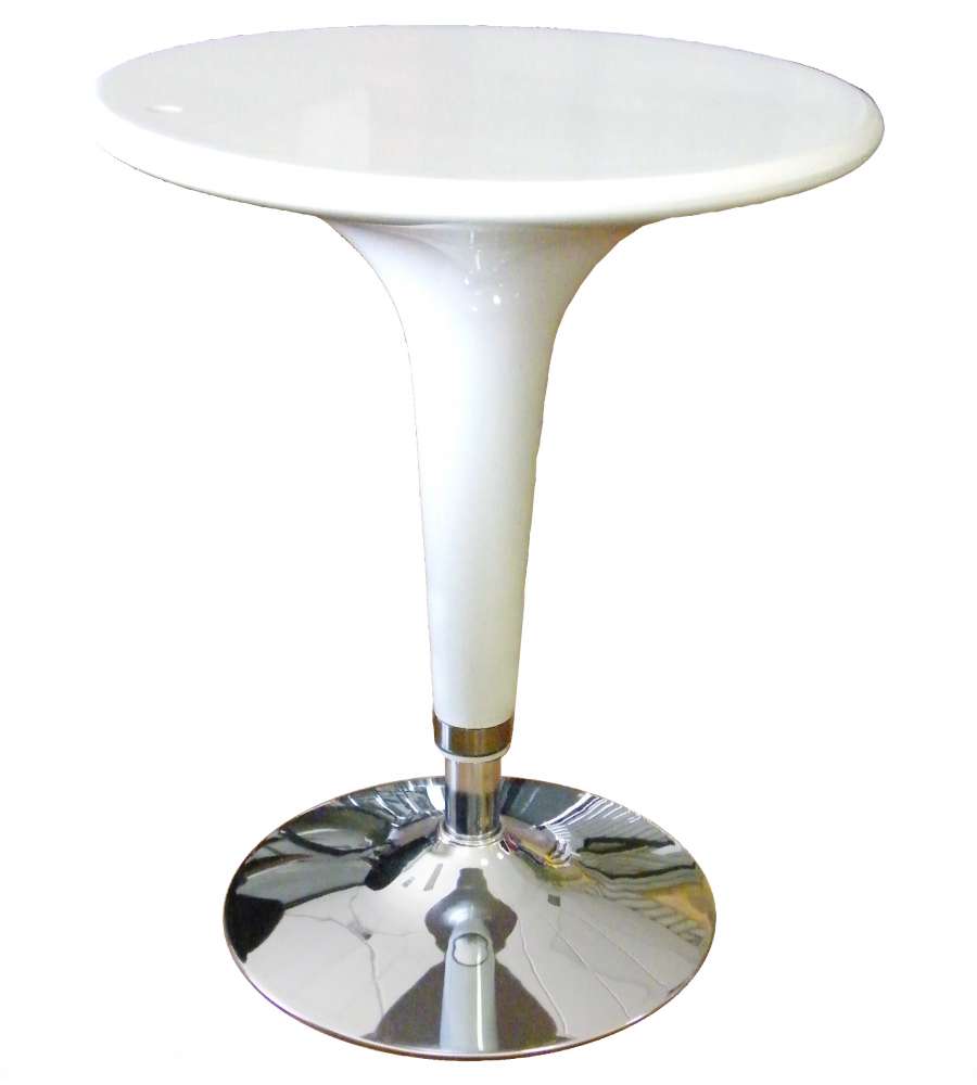 Tavolo Tondo Abs Bianco