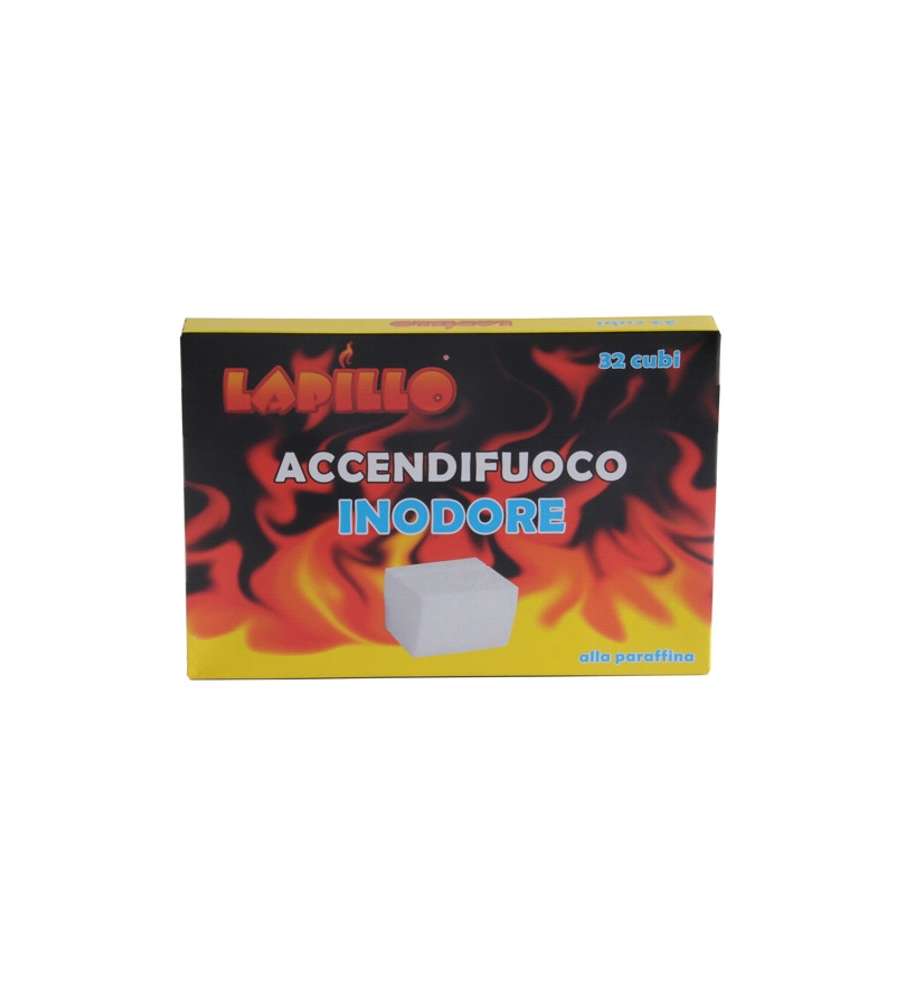 Accenditore Cubetti Pz 32 Paraffina Lapillo 07549