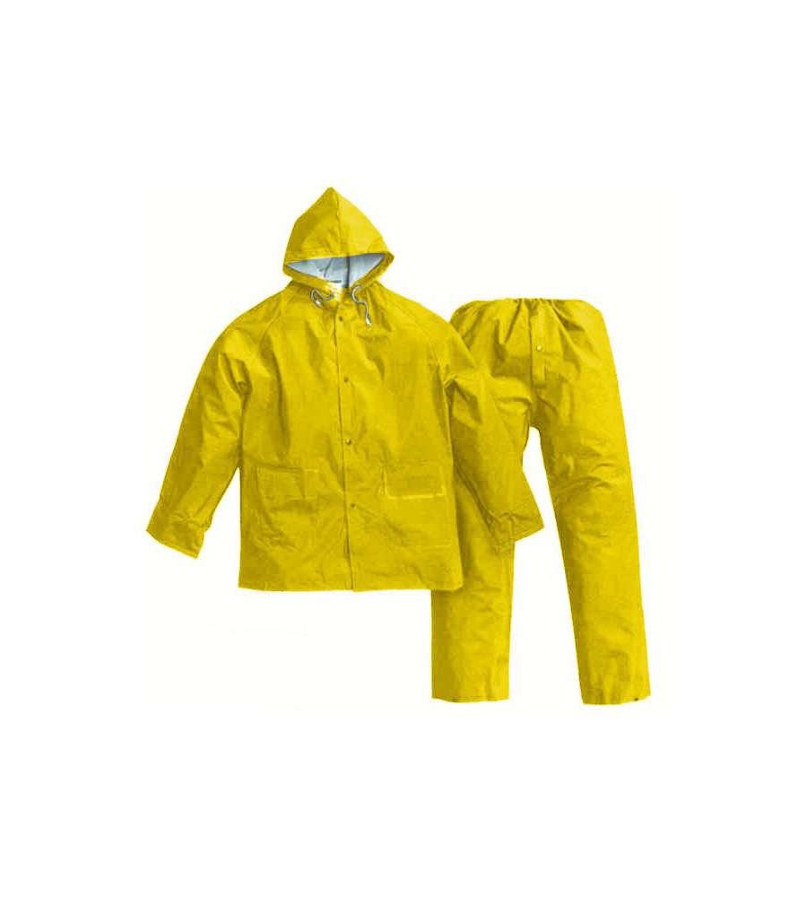 Impermeabile Compl.Giove Giallo M   Protexio 07562