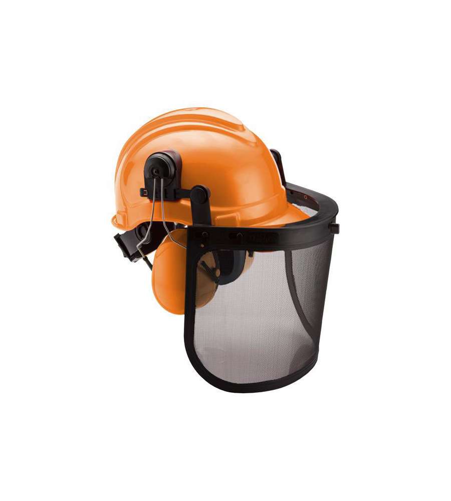 Elmetto Protezione Cuffie+Visiera   Protexio 09488