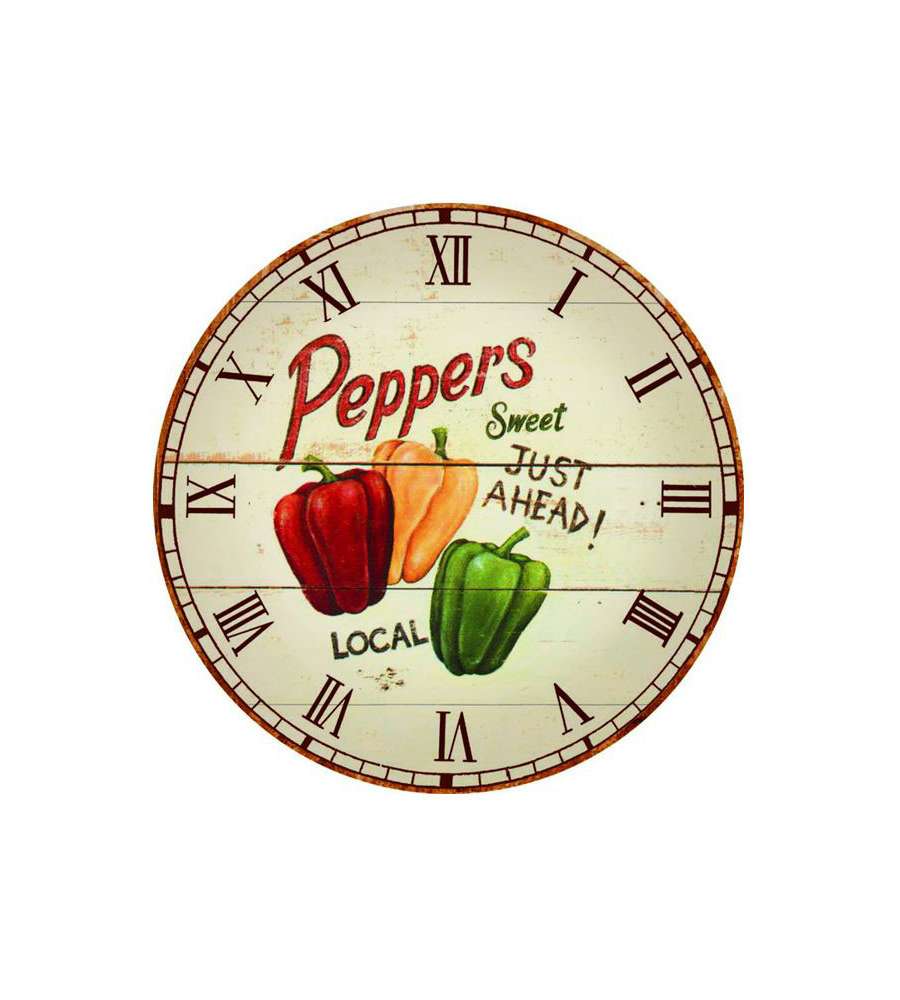Orologio Muro Peperoni Cm 30 Xtra 10881