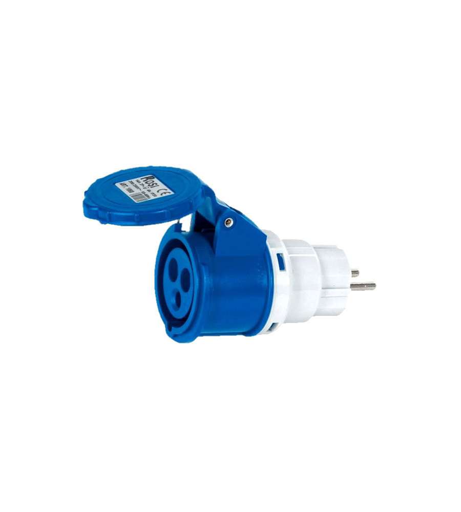 Adattatore Spina Schuko Presa Cee 2P+T              Rosi