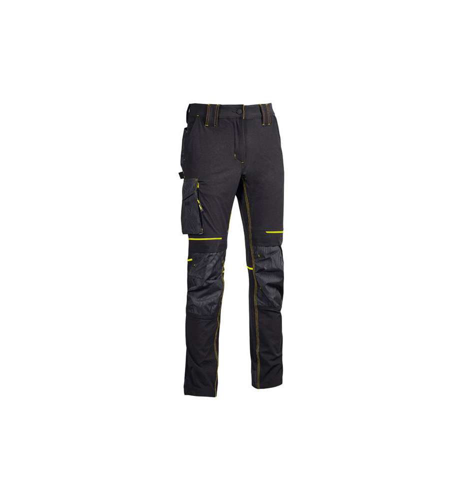 Pantalone Atom Black Carbon taglia L U-Power