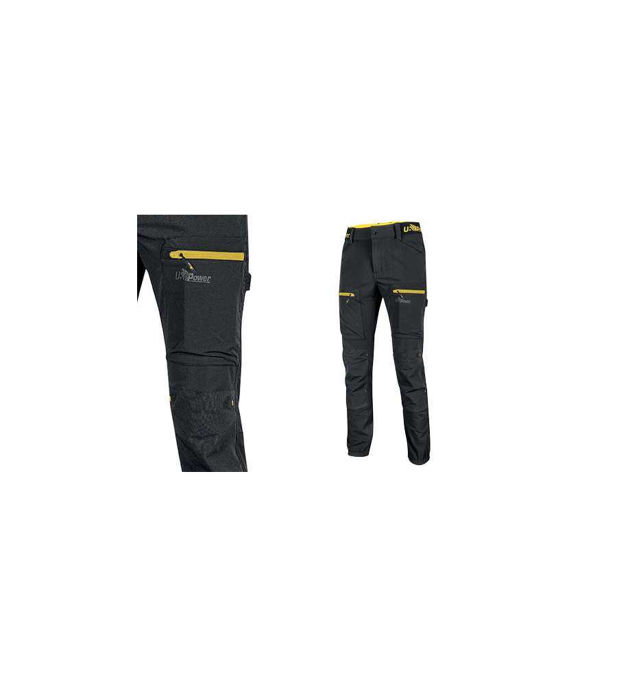 Pantalone U-Power Horizon Black Carbon - M