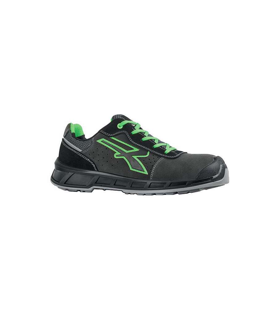 Scarpe Taylor Grigio/Verde Basse 41 S1P Upower