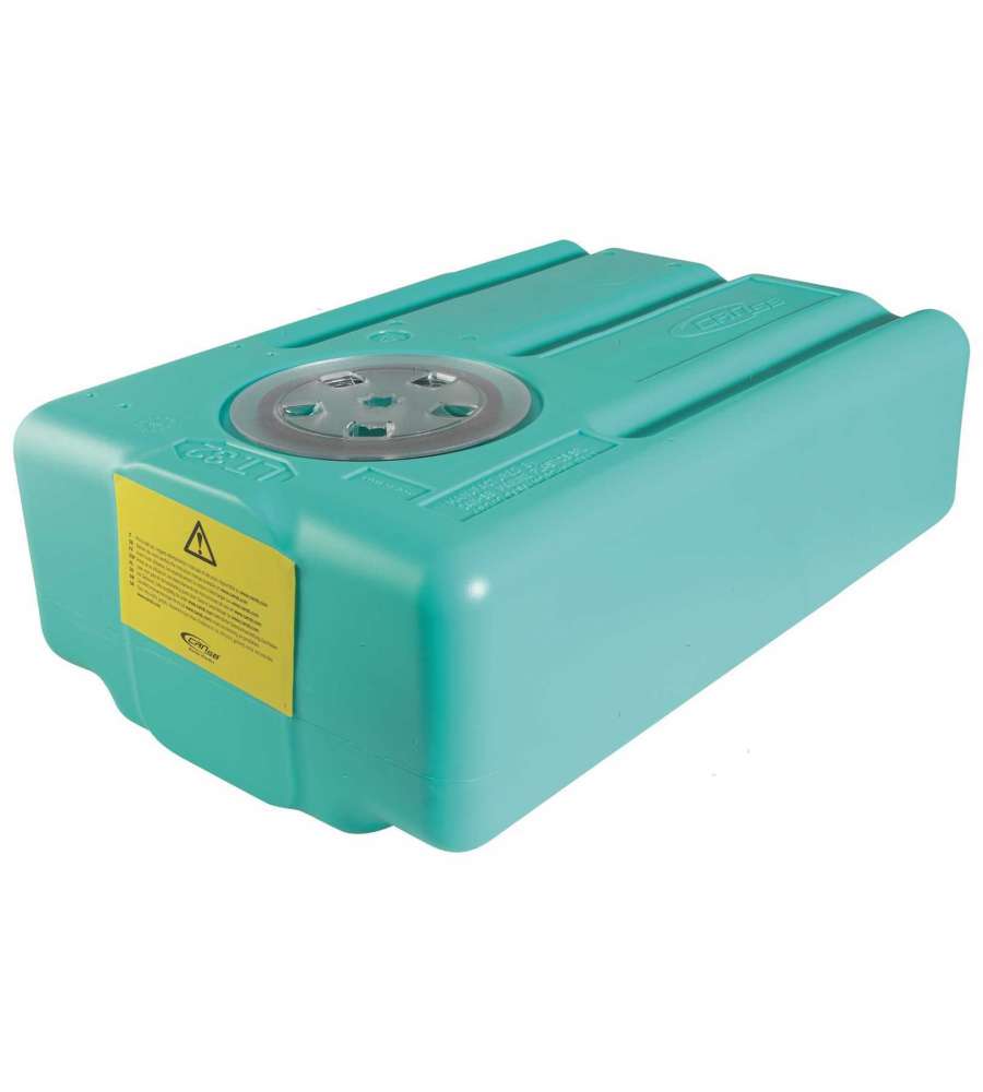 Motomarine Serbatoio Acqua Nautico 60L Verde - Polietilene per Barca