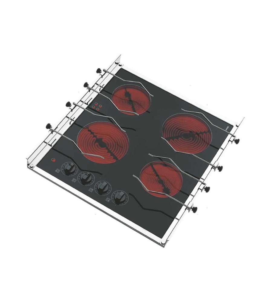 Techimpex Piani Cottura Incasso - Vetroceramica - 220V