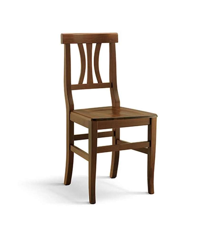Sedia Arte Povera in Noce - Elegante e Resistente 45x38x90 cm
