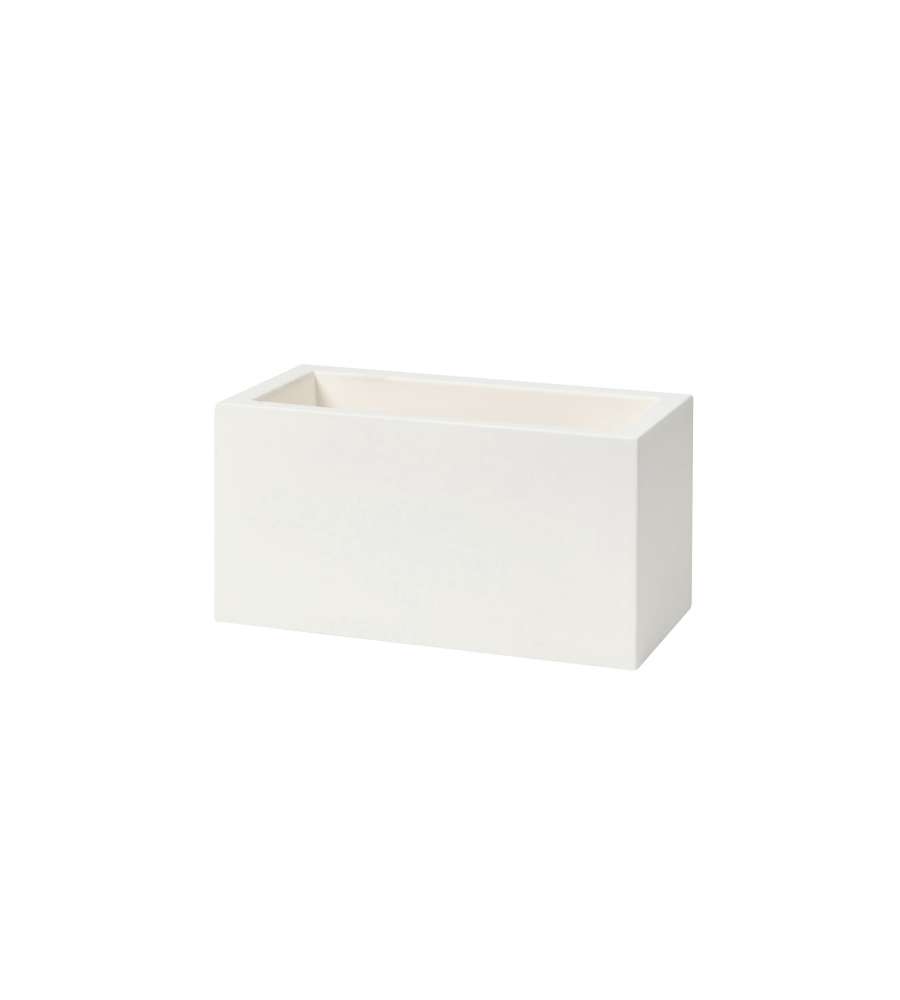 Vaso Schio Cassa Maxi 80 Bianco 79 x 39 x 40 cm