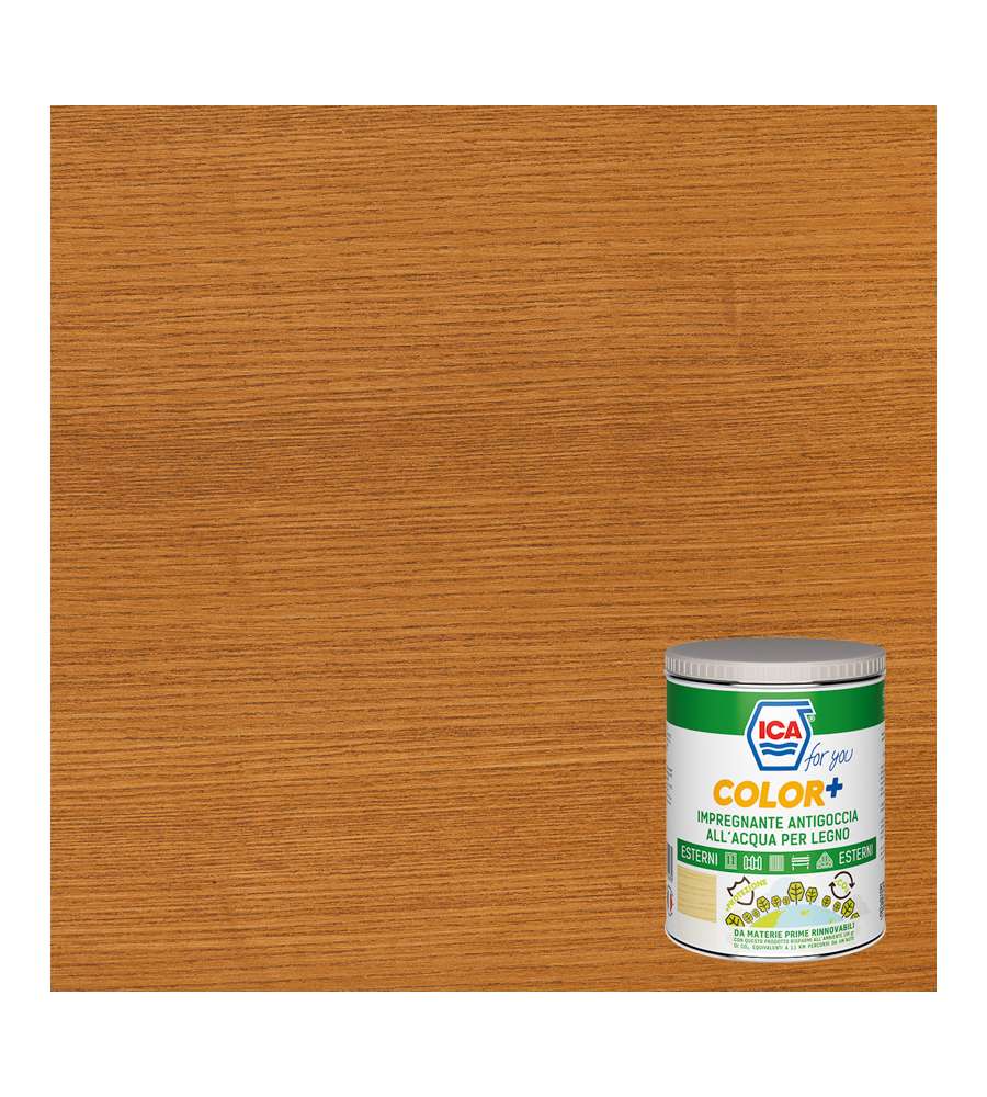Color e Impregante per legno Mogano 2,5 l