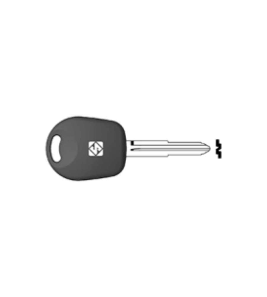 Chiave Transponder No Chip Ssangyong SSY2TE