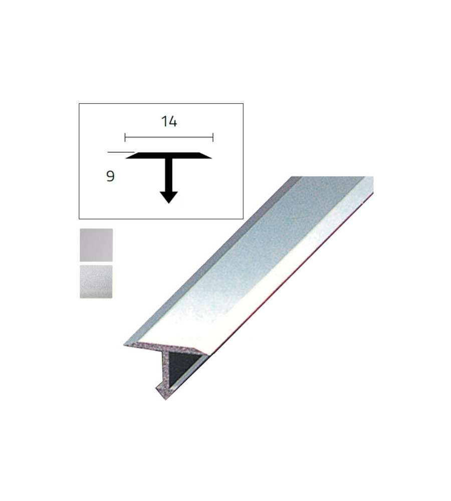 Passatoia T All Argento Satinato 90 14X9