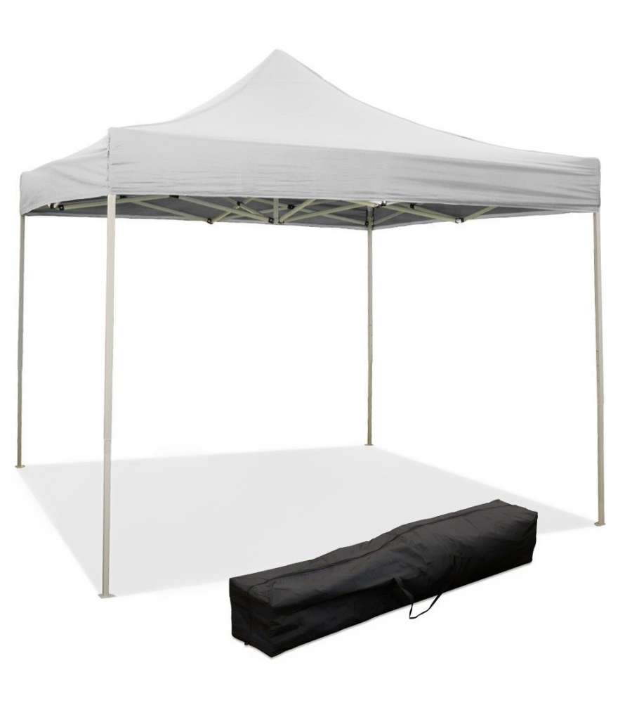 Divina Garden Gazebo Pieghevole - Bianco - 3x3m