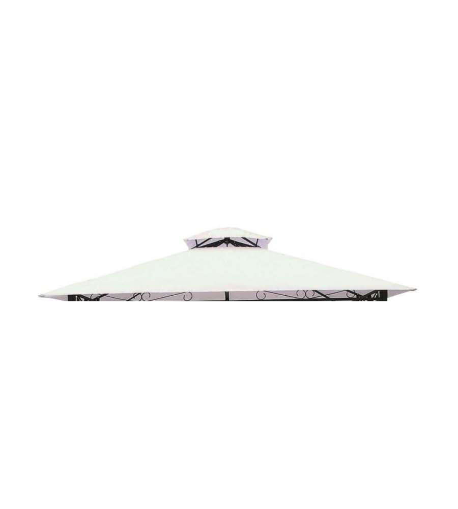 Domo Mea Telo di Ricambio per Gazebo YF3136B - Beige - 3x3m