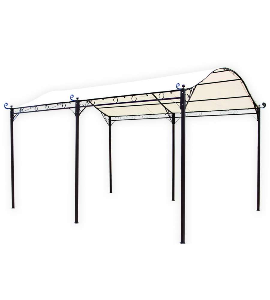 Gazebo Carport Beige 3 x 4 m