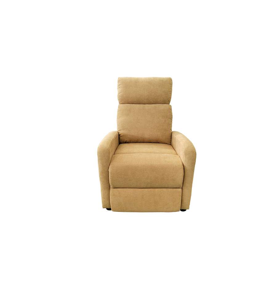 Domo Mea Poltrona Reclinabile Vibromassaggiante Crema - Comfort e Stile