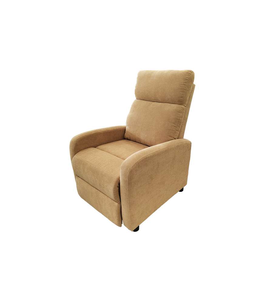 Domo Mea Poltrona Reclinabile Vibromassaggiante Crema - Comfort e Stile
